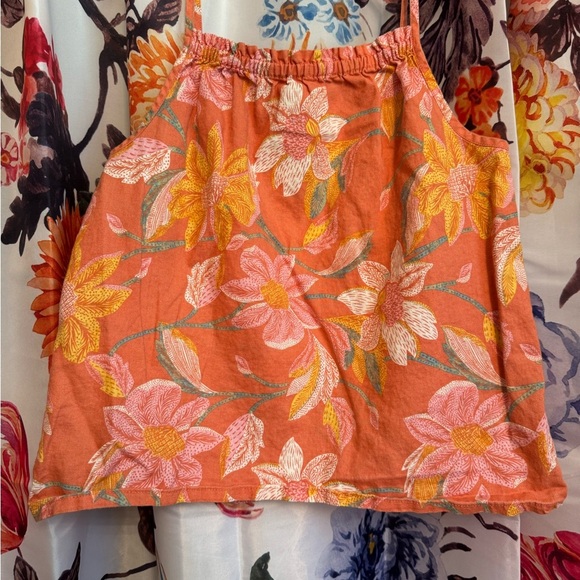 OshKosh B'gosh Girl’s Floral Tank Top - Picture 1 of 6